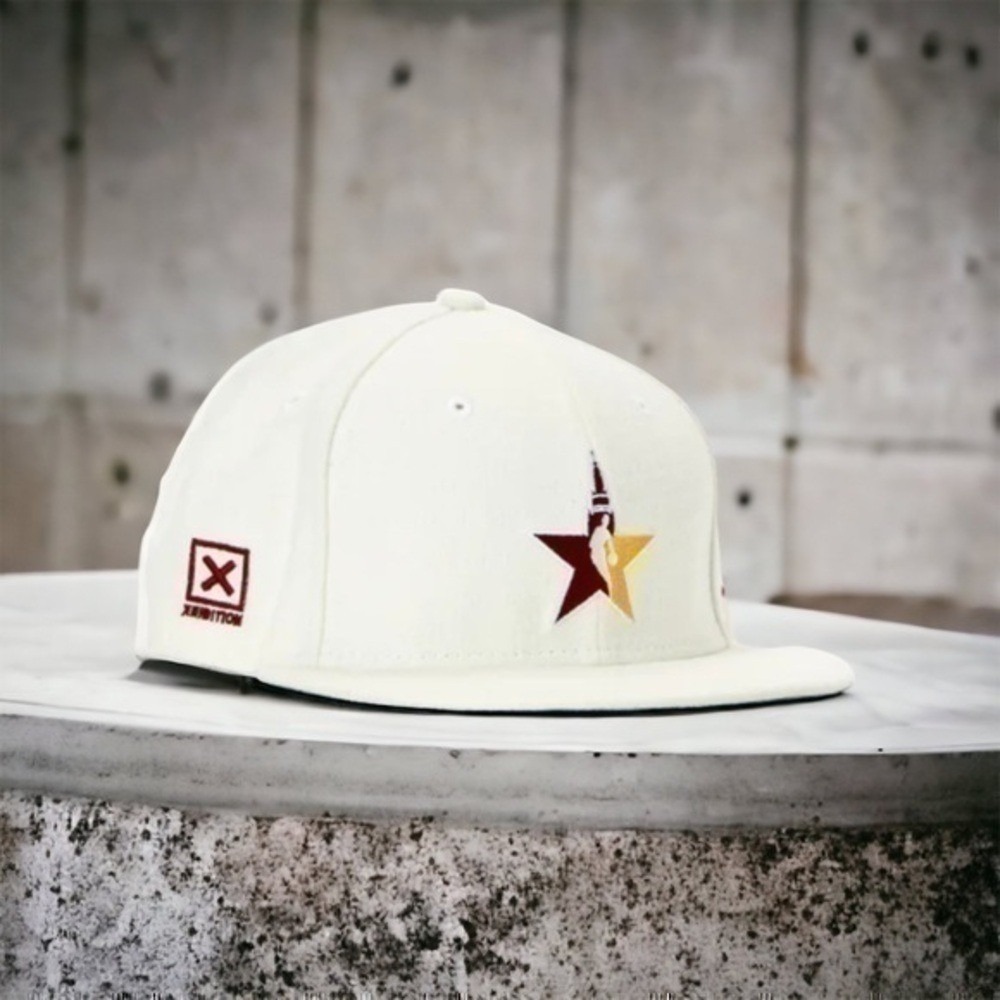 New Era NBA Cleveland All Star Game 59FIFTY Fitted Hat Cap White Size 7 7/8 NEW - Picture 5 of 7
